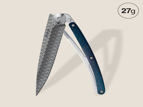 Deejo 27g, Blue Beech Wood / Cloud