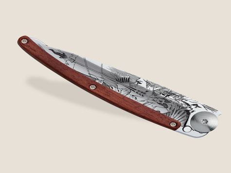 Deejo 37g,  Coral wood / Elf