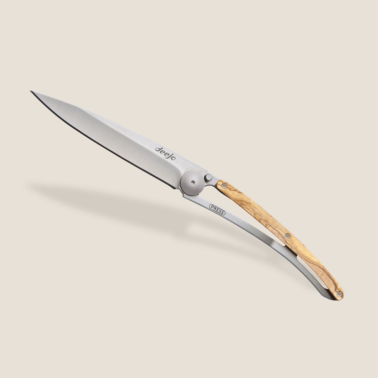 Deejo 37g, Juniper wood / Bicycle - 37 GR (Standard) - POCKET KNIVES