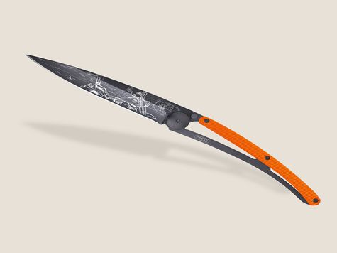 Deejo 37g, Aluminio Naranja / Easy Rider