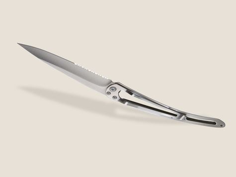 Deejo Serrated 37g, Carbon fiber