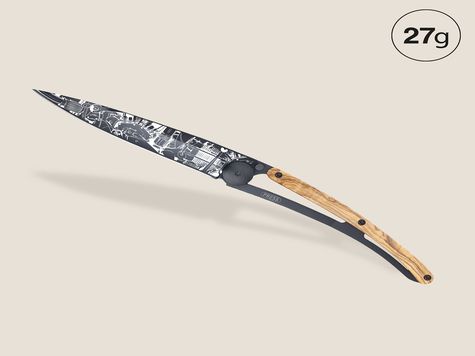 Deejo 27g, Olive wood / Motor