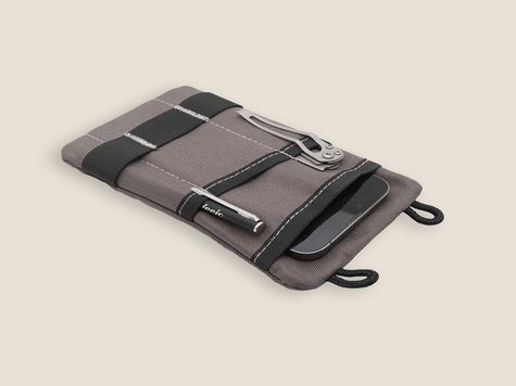 Deejo Organizer Pouch, Gray
