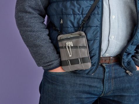 Deejo Organizer Pouch, Gray