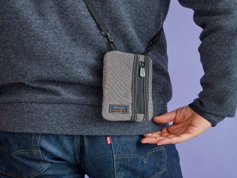 Deejo Organizer Pouch, Gray