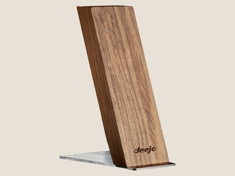 Magnetic Zebrawood Display Stand for Deejo kitchen knife