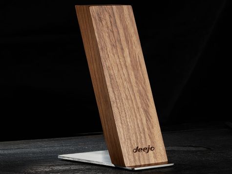Magnetic Zebrawood Display Stand for Deejo kitchen knife