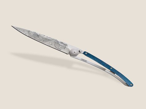 Deejo 37g, Blue Beech Wood / Fish