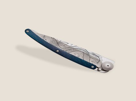 Deejo 37g, Blue Beech Wood / Fish