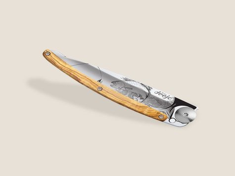 Deejo 37g , Olive Wood, Trout