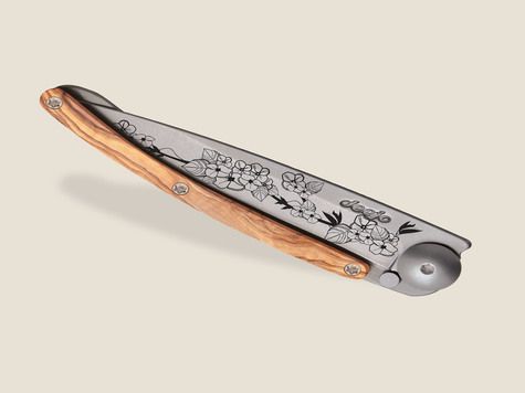 Deejo 27g, Olive Wood / Cherry Blossom