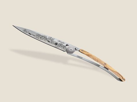 Deejo 27g, Olive Wood / Cherry Blossom