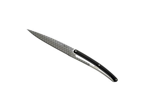 6 cuchillos de mesa Deejo 'Bistro', ABS / Geométria