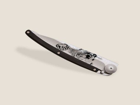 Deejo 37g, Ebony / Grizzly