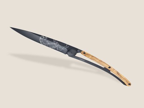 Deejo 37g, Olive Wood / Scorpio