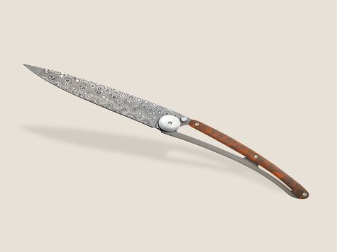 Deejo Damascus 37g, Snakewood