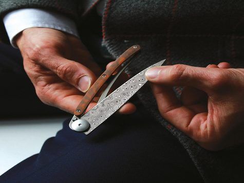 Deejo Damascus 37g, Snakewood