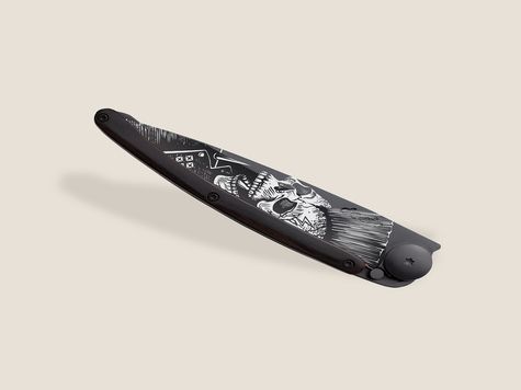 Deejo 37g, Ebony wood / Punk