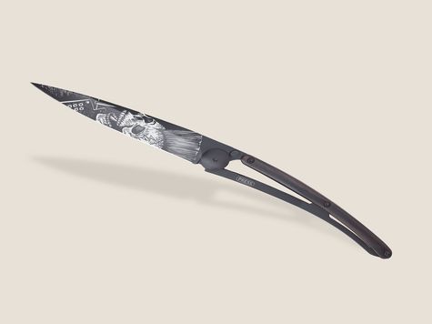 Deejo 37g, Ebony wood / Punk