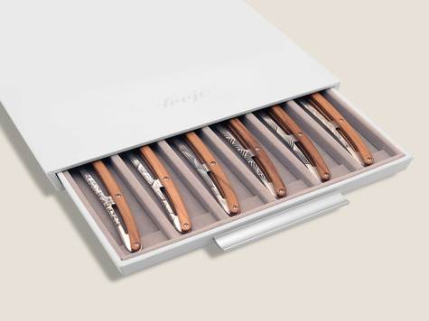 Storage box for 6 Deejo table knives