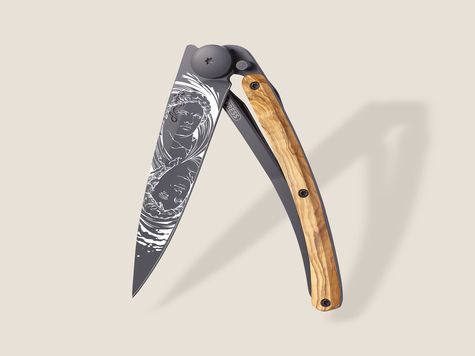 Deejo 37g, Olive Wood / Gemini