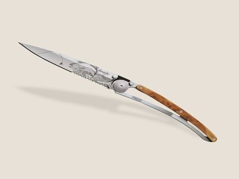 Deejo Serrated 37g, Juniper wood / Trout