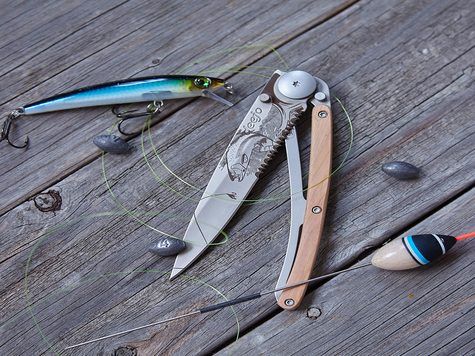 Deejo Serrated 37g, Juniper wood / Trout