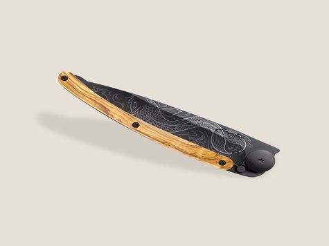 Deejo 37g, Olive wood / Pisces