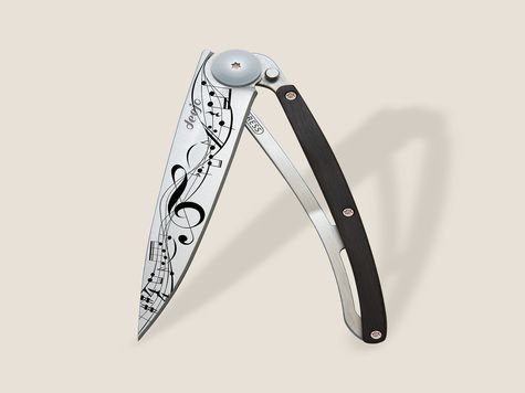 Deejo 37g, Ebony / Partition