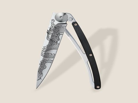 Deejo 27g, Ebony / Japanese Dragon