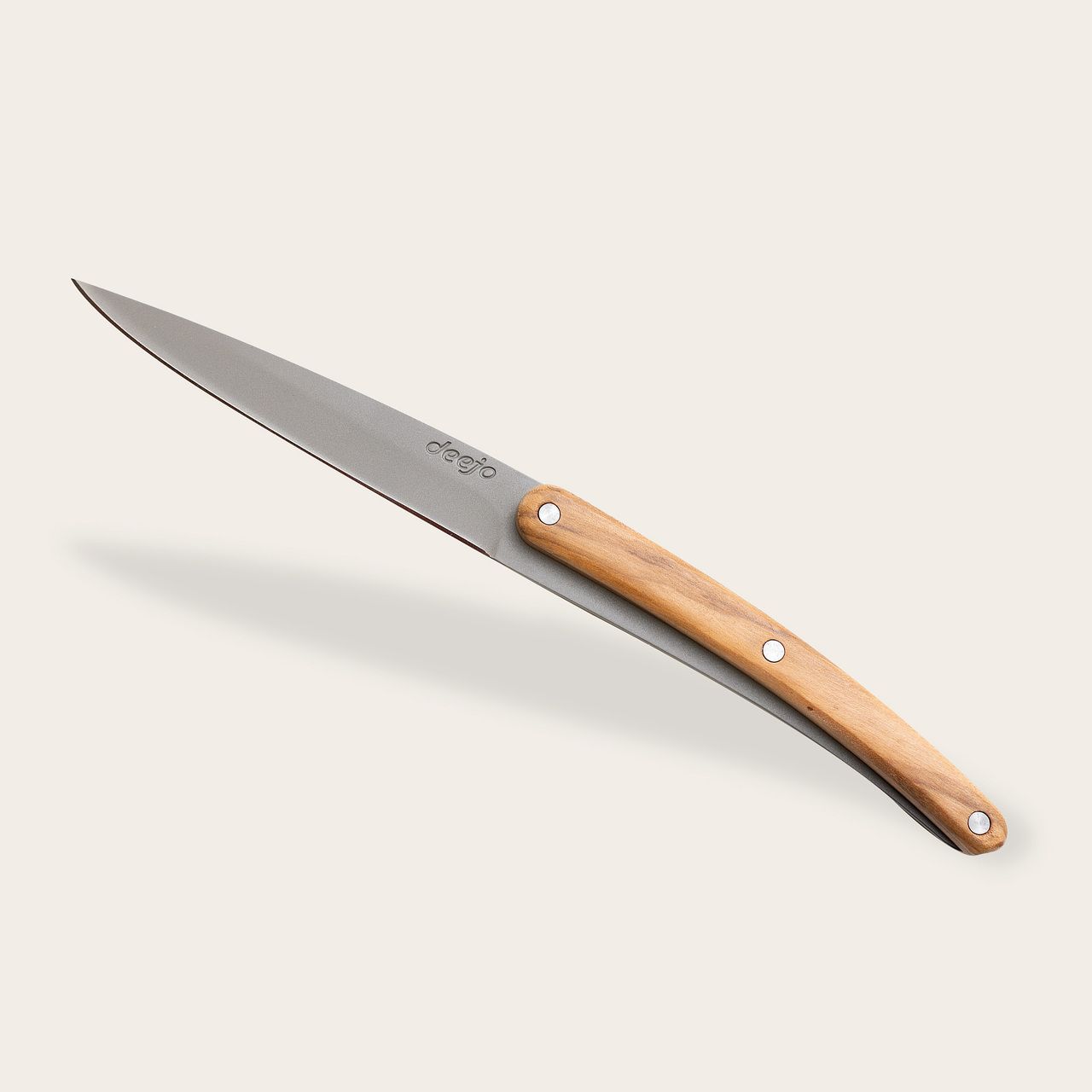 6 Deejo steak knives, Coral wood - STEAK KNIVES - TABLEWARE & KITCHEN