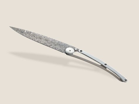Deejo Damascus 37g, White Gold Gilded