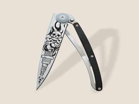 Deejo 37g, ébano / biker