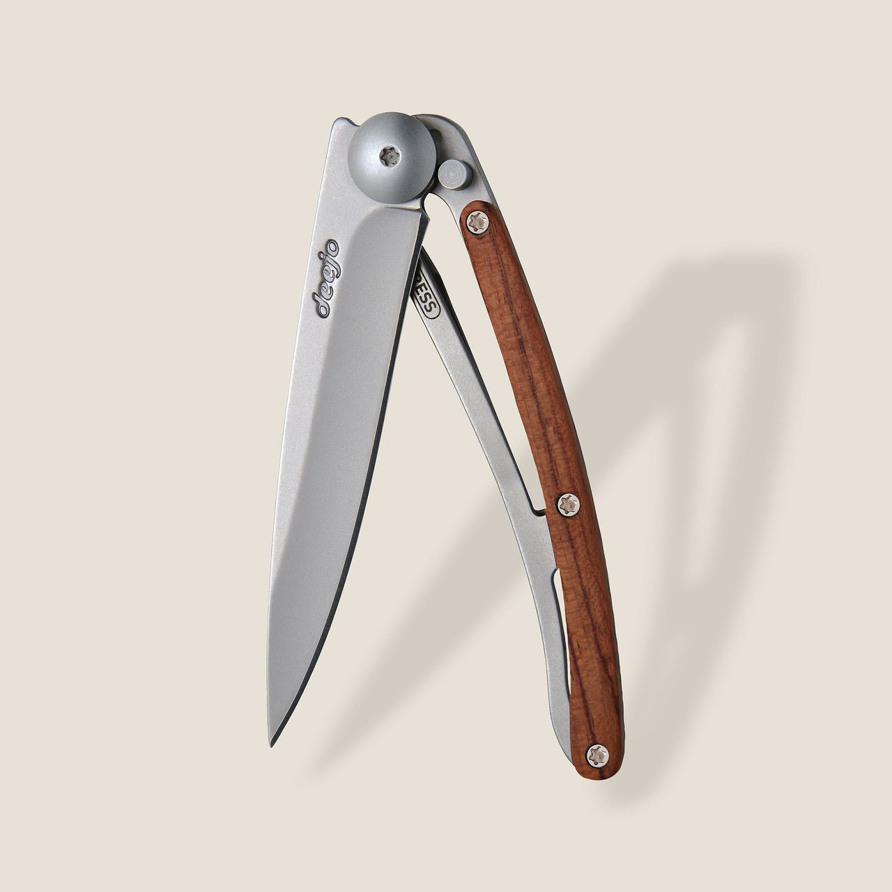 Deejo 27g, Coral wood - 27 GR (Small) - POCKET KNIVES