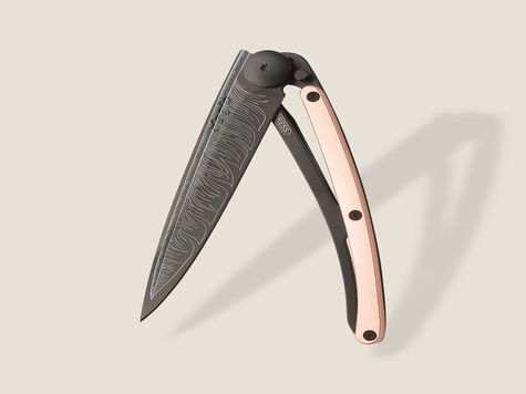 Deejo 37g, Pink Gold Gilded / Feather
