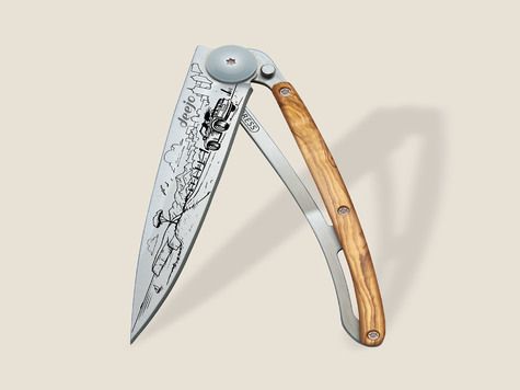 Deejo 37g, Olive Wood / Highway 1