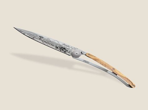 Deejo 37g, Olive Wood / Highway 1