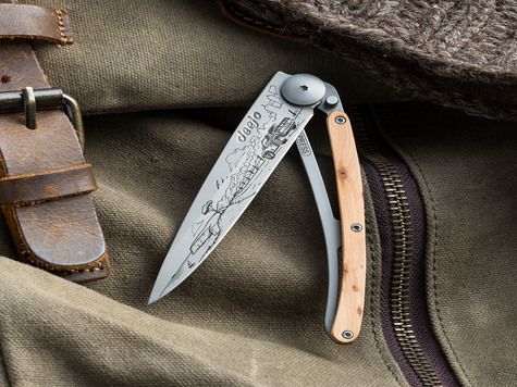 Deejo 37g, Olive Wood / Highway 1