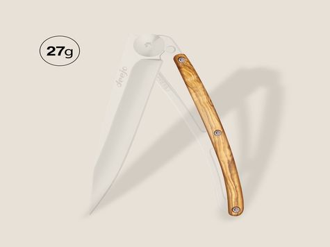 Handle in Olive wood, for Deejo 27GR