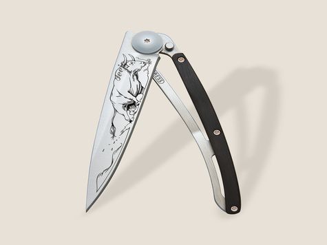Deejo 37g, Ebony / Bull