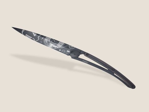 Deejo 37g, Ebony / Vinyl