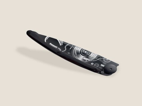 Deejo 37g, Ebony / Vinyl