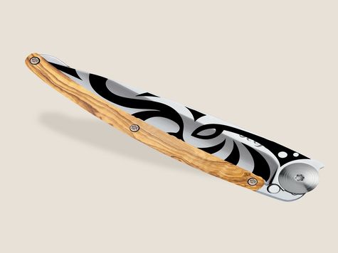 Deejo 37g, Olive wood / Tribal