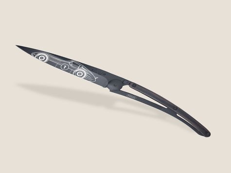 Deejo 27g, Ebony wood / Racing car