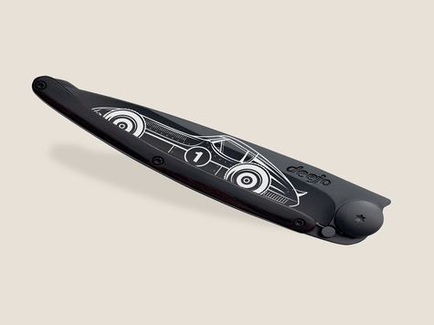 Deejo 27g, Ebony wood / Racing car