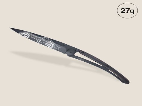 Deejo 27g, Ebony wood / Racing car