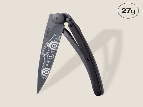Deejo 27g, Ebony wood / Racing car