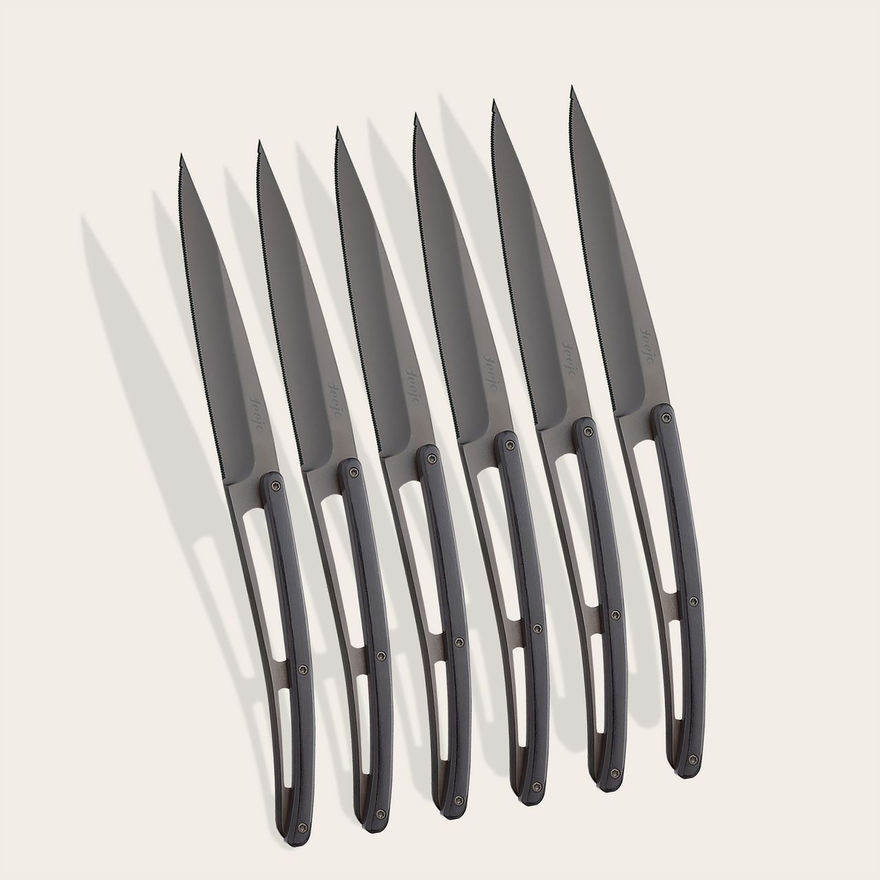 Serrated Steak Knives | Stainless Steel Steak Knives | Best Steak Knife Set | Best Serrated Steak Knives, 5 Piece Set | Seido Knives