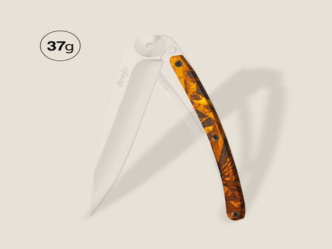 Handle in Orange Camo, for Deejo 37GR