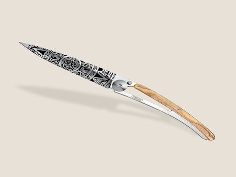 Deejo 37g, Olive wood / Aztec Sun